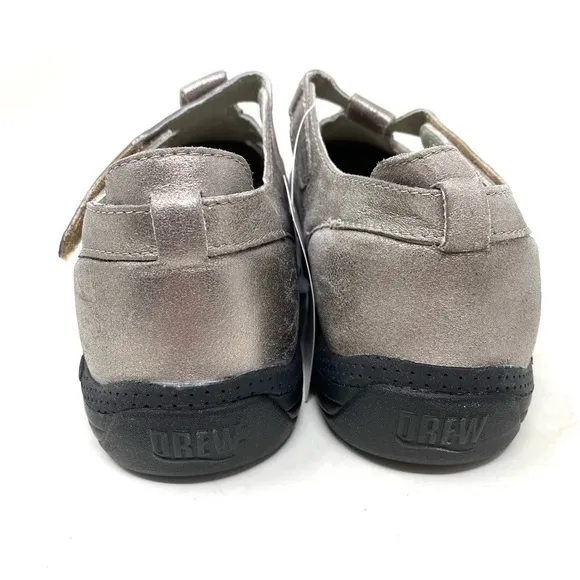 Drew Ginger - Women's - Casual Therapeutic Shoe Dusty Pewter WIDE