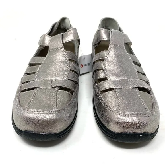Drew Ginger - Women's - Casual Therapeutic Shoe Dusty Pewter WIDE
