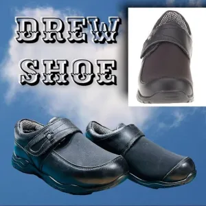 Drew Shoes Antwerp 14331 Women's Casual Shoe 7.5 Leather Black