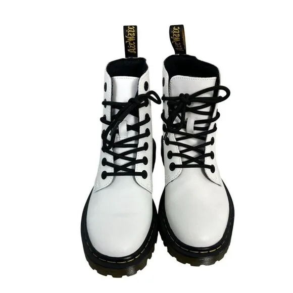 Dr. Martens Luana white boots women's size 7 US