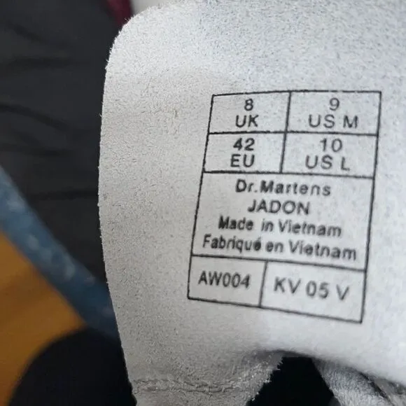 Dr Martens JADAN WHITE