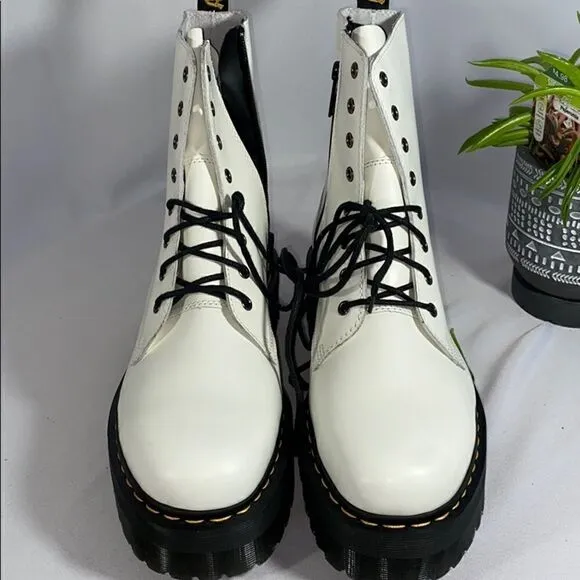 Dr Martens JADAN WHITE