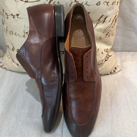 Dunhill Pointed Toe Dress Shoes
