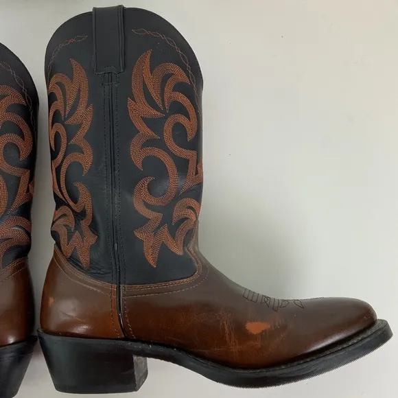 Durango Westward Cowboy Western Boots LEM 314 Mens 11
