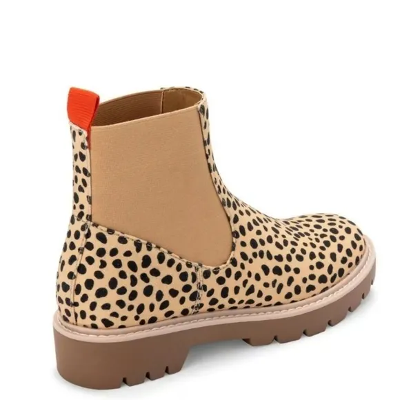 DV by Dolce Vita Pepper 9.5 Leopard Cheetah animal print Chelsea boot