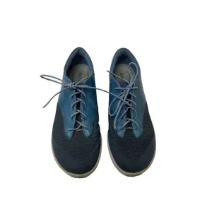 Ecco Biom Womans Leather Lace Up Sneaker Shoes Size 8 1910204313
