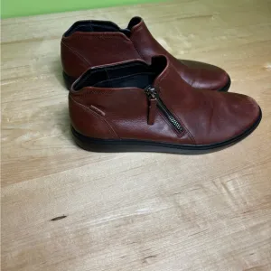 ecco boots brown boots cise 11 like new