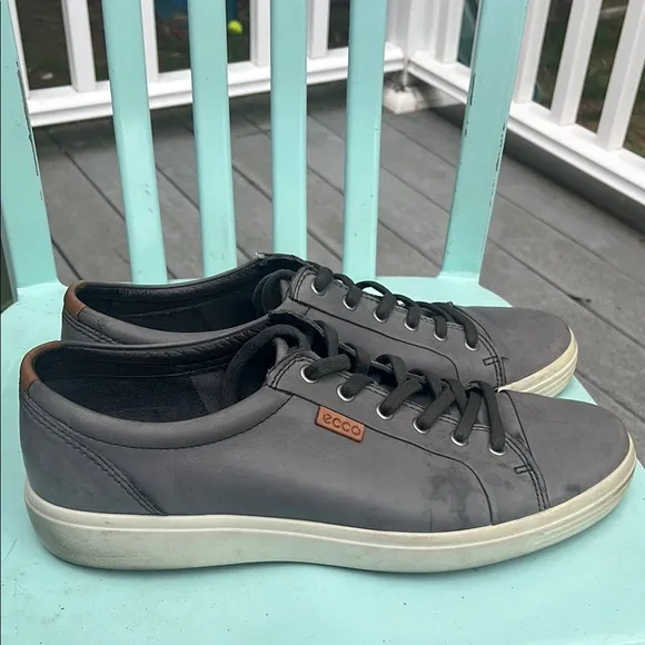 ECCO Men's Gray Casual Sneakers