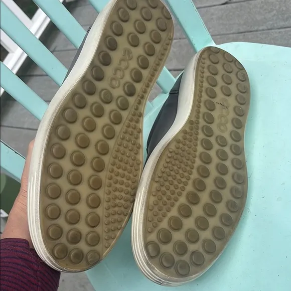 ECCO Men's Gray Casual Sneakers
