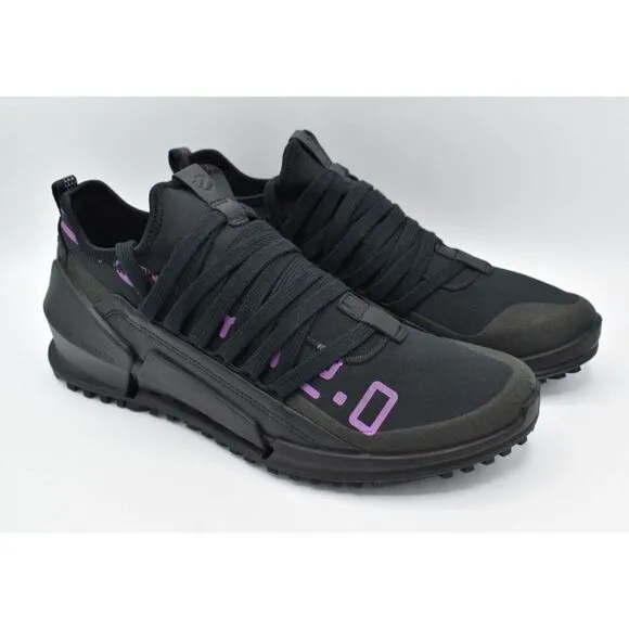 ECCO Womens Size EU 41 US 10-10.5 BIOM 2.0 Low Tex Black Textile Running Shoes