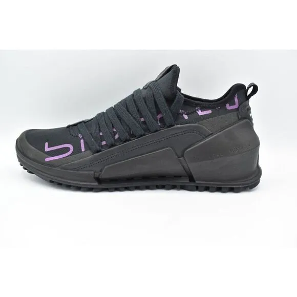 ECCO Womens Size EU 41 US 10-10.5 BIOM 2.0 Low Tex Black Textile Running Shoes