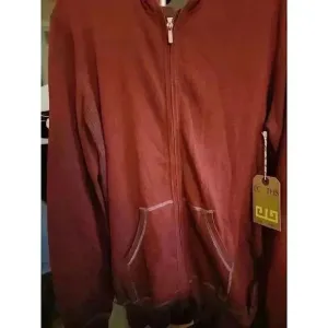 Ecoths Rock Full Zip, Brick Red Sz L NWT Excellent CR5