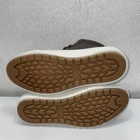 Eddie Bauer Leather Storm Sneakers Unisex Size M9 / W10.5 Timber Brown
