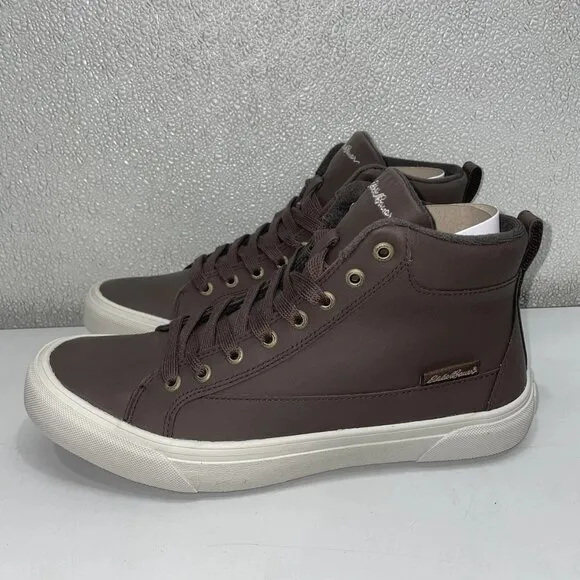 Eddie Bauer Leather Storm Sneakers Unisex Size M9 / W10.5 Timber Brown