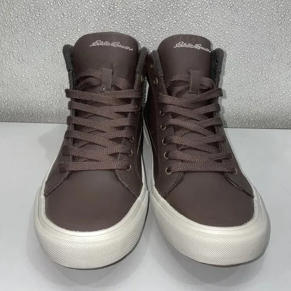 Eddie Bauer Leather Storm Sneakers Unisex Size M9 / W10.5 Timber Brown