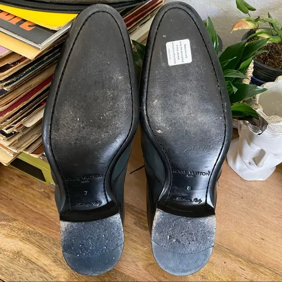 Elegant Black Leather Men's Dress Shoes