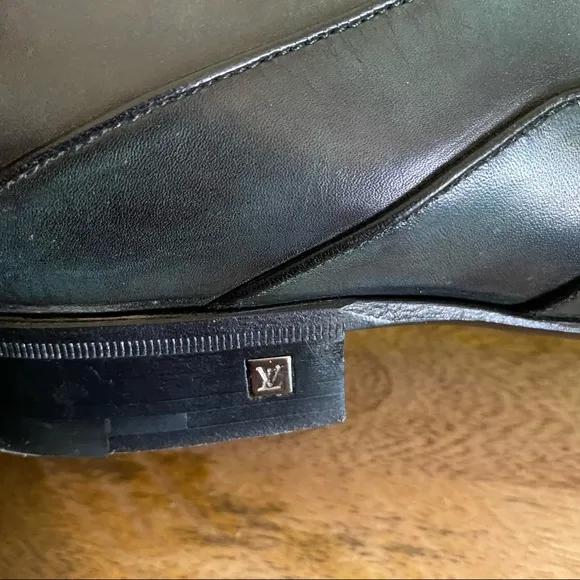 Elegant Black Leather Men's Dress Shoes