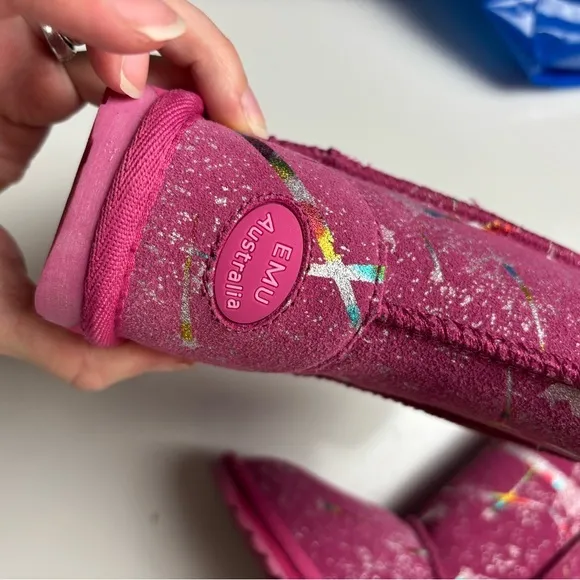 Emu Australia Shooting star pink‎ boots