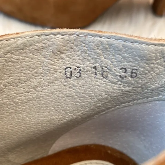 Eric Michael Suede Heels/Booties, Size 5.5