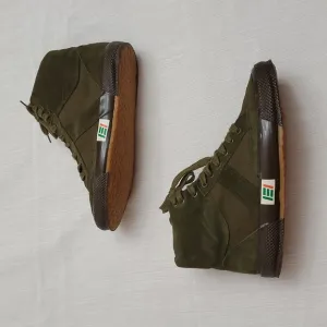 Essercito Italiano Olive Green High-Top UNISEX Sneakers  Sz40.(M7.5-8)(W 9.5-10)