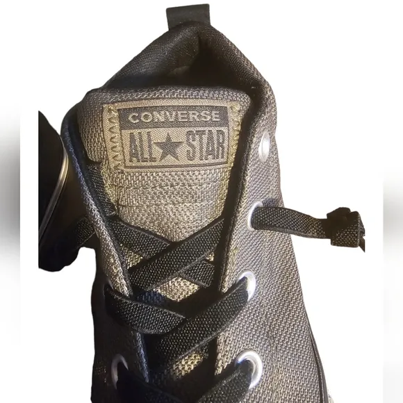 EUC | Converse All Star | Unisex | Juniors Street Mid 🫒'Olive Green'🫒 | Size 4