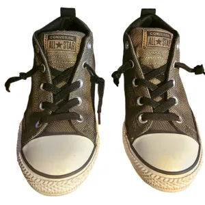 EUC | Converse All Star | Unisex | Juniors Street Mid 🫒'Olive Green'🫒 | Size 4