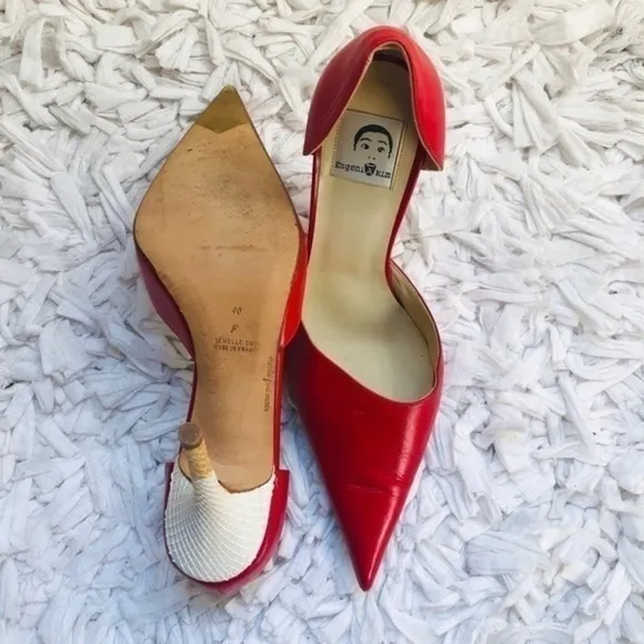 Eugenia Kim Rare Red Heels Shoes