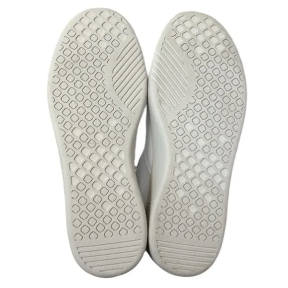 Everlane The ReLeather Court Sneakers Size 5 In White