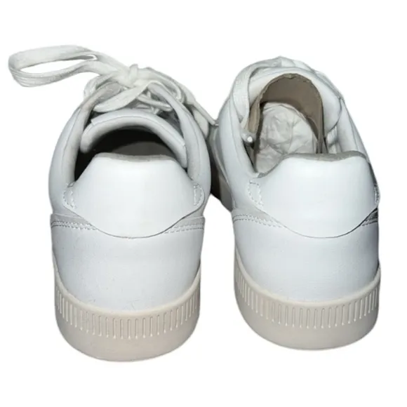 Everlane The ReLeather Court Sneakers Size 5 In White