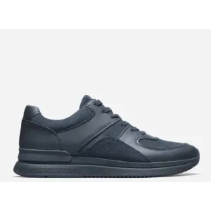 Everlane Unisex The Trainer Suede Sneakers Navy Blue