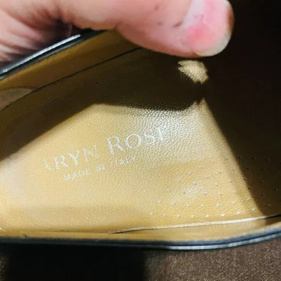Excellent Mens Dress Shoes TARYN ROSE made in Italy Size 10 US 9 UK 43 EUR size
