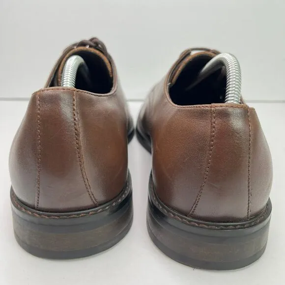 Express Men’s Polish Casual Leather Dress Shoes Brown Size 11 #542
