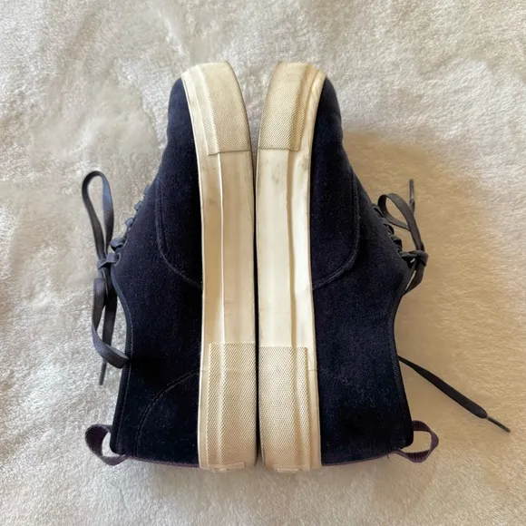 EYTYS Mother Velvet Sneakers Dark Blue Unisex W 10 M 8.5