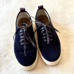 EYTYS Mother Velvet Sneakers Dark Blue Unisex W 10 M 8.5