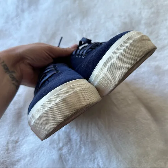 EYTYS Mother Velvet Sneakers Dark Blue Unisex W 10 M 8.5