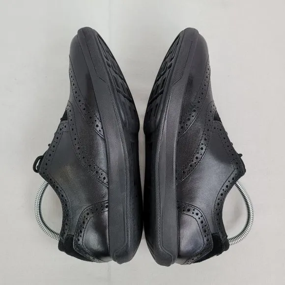 Fast Forward Technology Men's Dress Shoes Black Leather MC008 BBB US Size 7.5