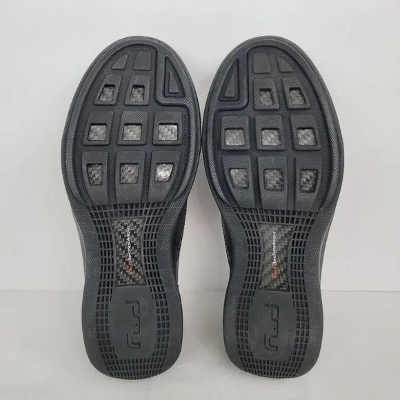 Fast Forward Technology Men's Dress Shoes Black Leather MC008 BBB US Size 7.5