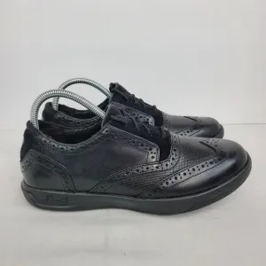 Fast Forward Technology Men's Dress Shoes Black Leather MC008 BBB US Size 7.5