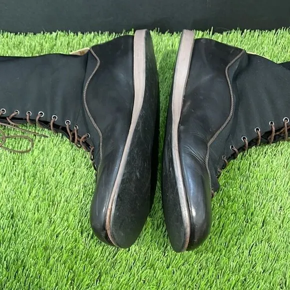 Fausto Santini Leather Lace Up Boots