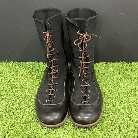 Fausto Santini Leather Lace Up Boots