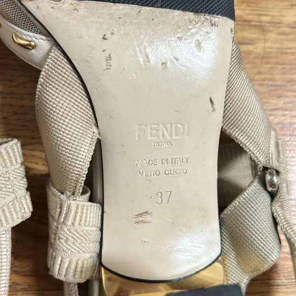 FENDI Heels Women’s Shoes Size 7