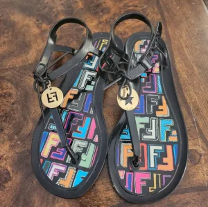 FENDI Jelly Sandals Size 36