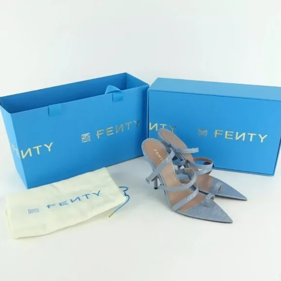 FENTY SPIRALING SANDALS SIZE 37