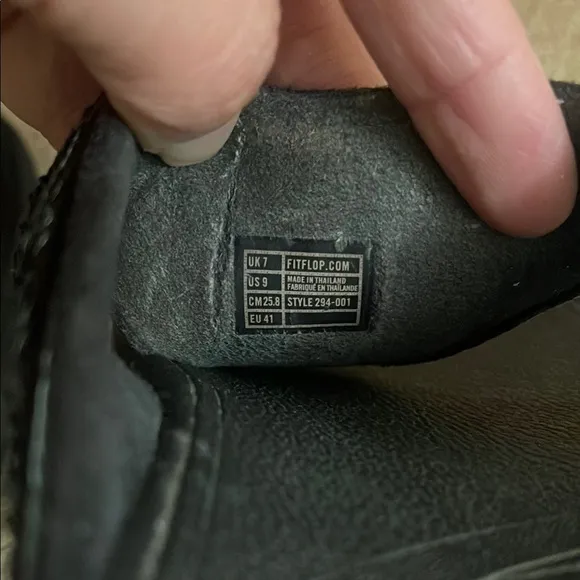 FitFlop Black Sandals for Women Size 9 In Great Condition