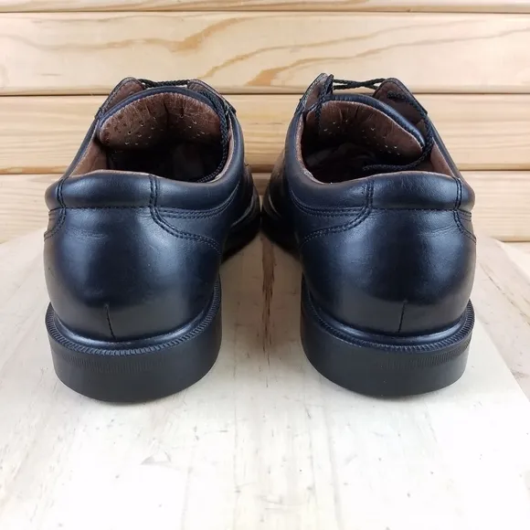Florsheim 20881 Comfortech Black Leather Oxford Lace Up Dress Shoes Men's 12M
