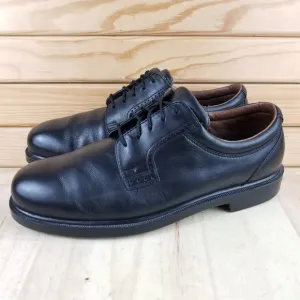 Florsheim 20881 Comfortech Black Leather Oxford Lace Up Dress Shoes Men's 12M