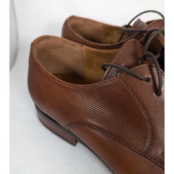 Florsheim mens dress shoes 9.5D NIB style Kierland longated toeTexture side heal
