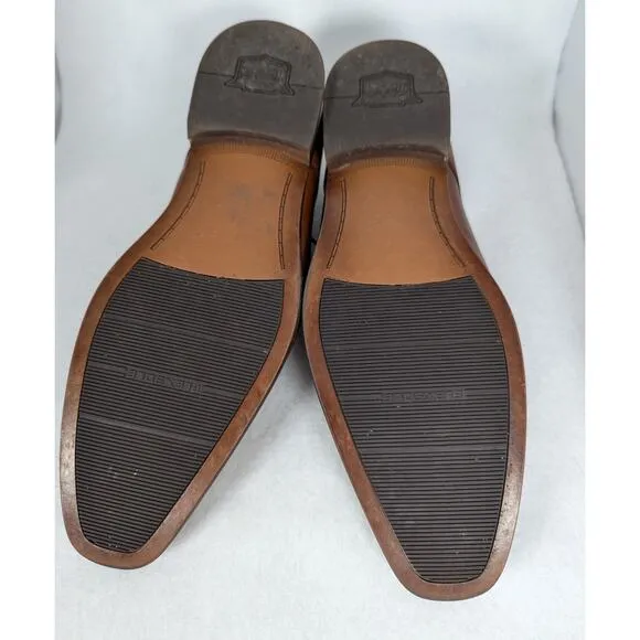 Florsheim mens dress shoes 9.5D NIB style Kierland longated toeTexture side heal