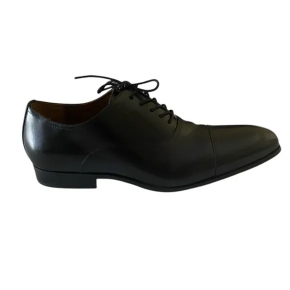🛒👞🪻Florsheim Men’s shoes Black Corbetta Oxford Cap Toe,Size 9.