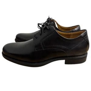 Florsheim Men’s Sz 8 EEE Leather Midtown Plain Oxford Black Dress Shoes NEW